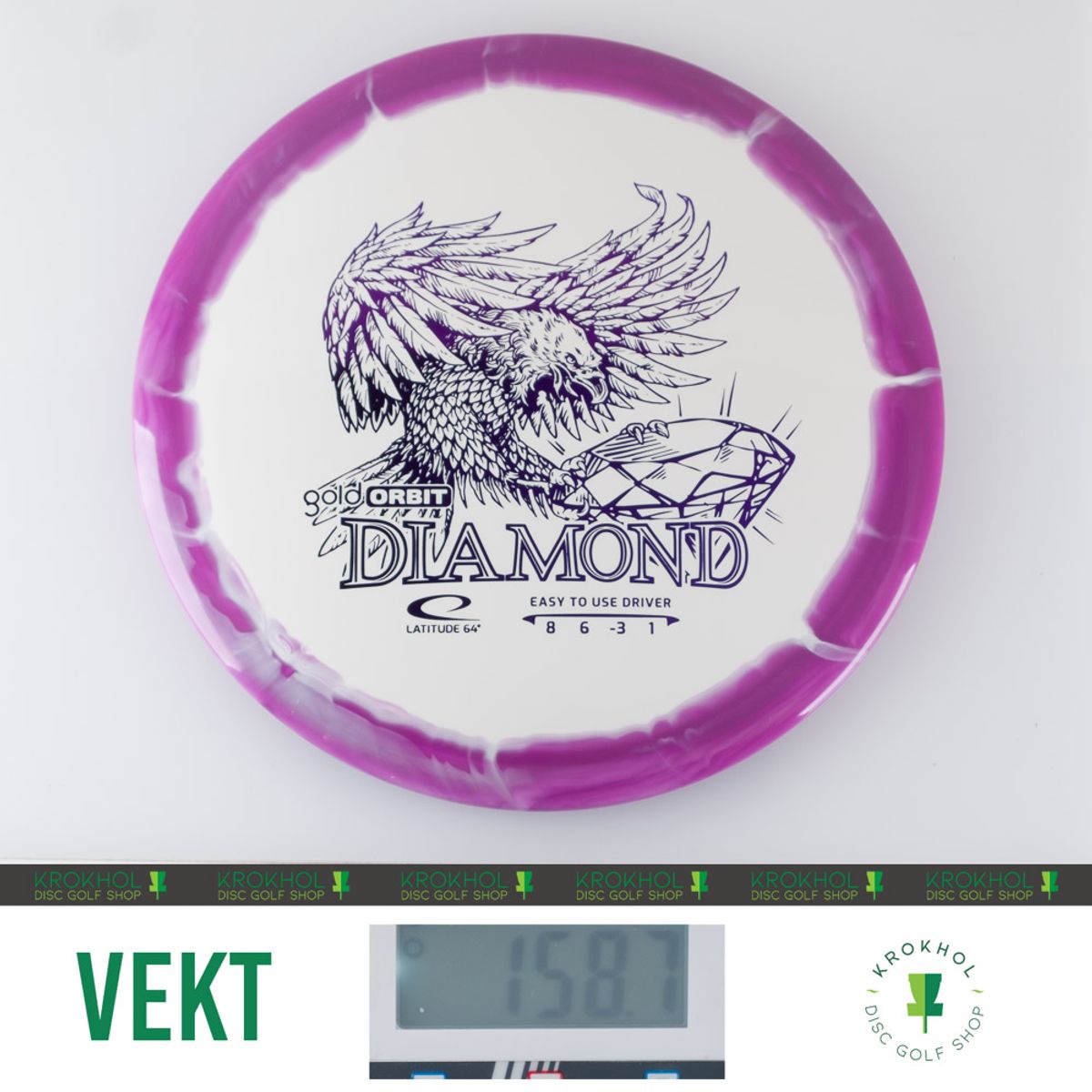 Gold Orbit Diamond