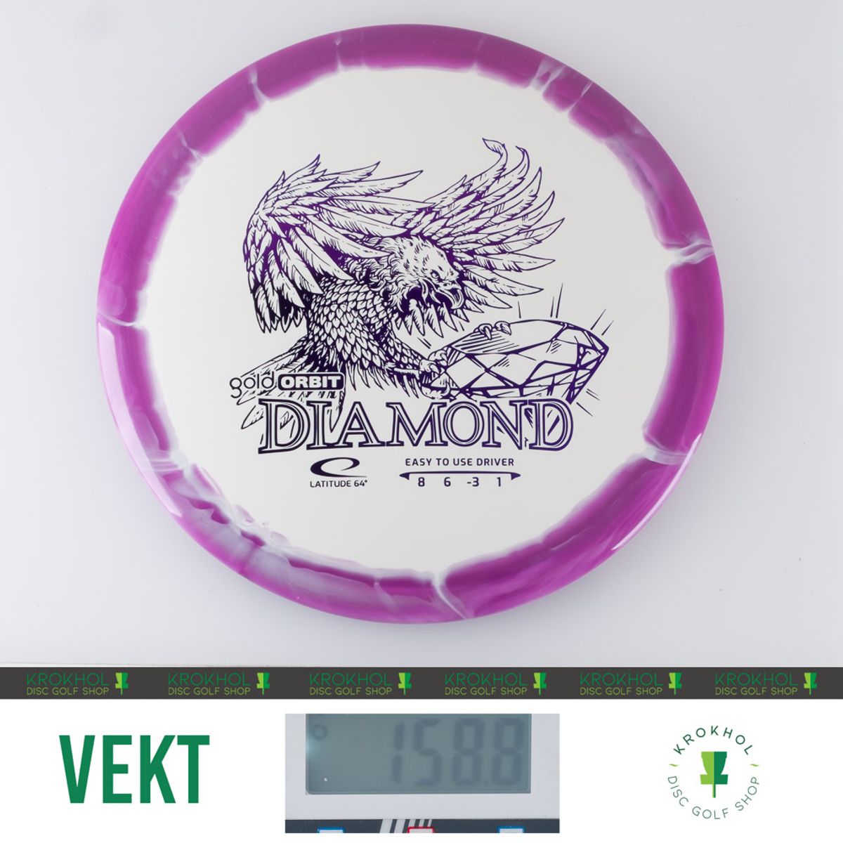 Gold Orbit Diamond
