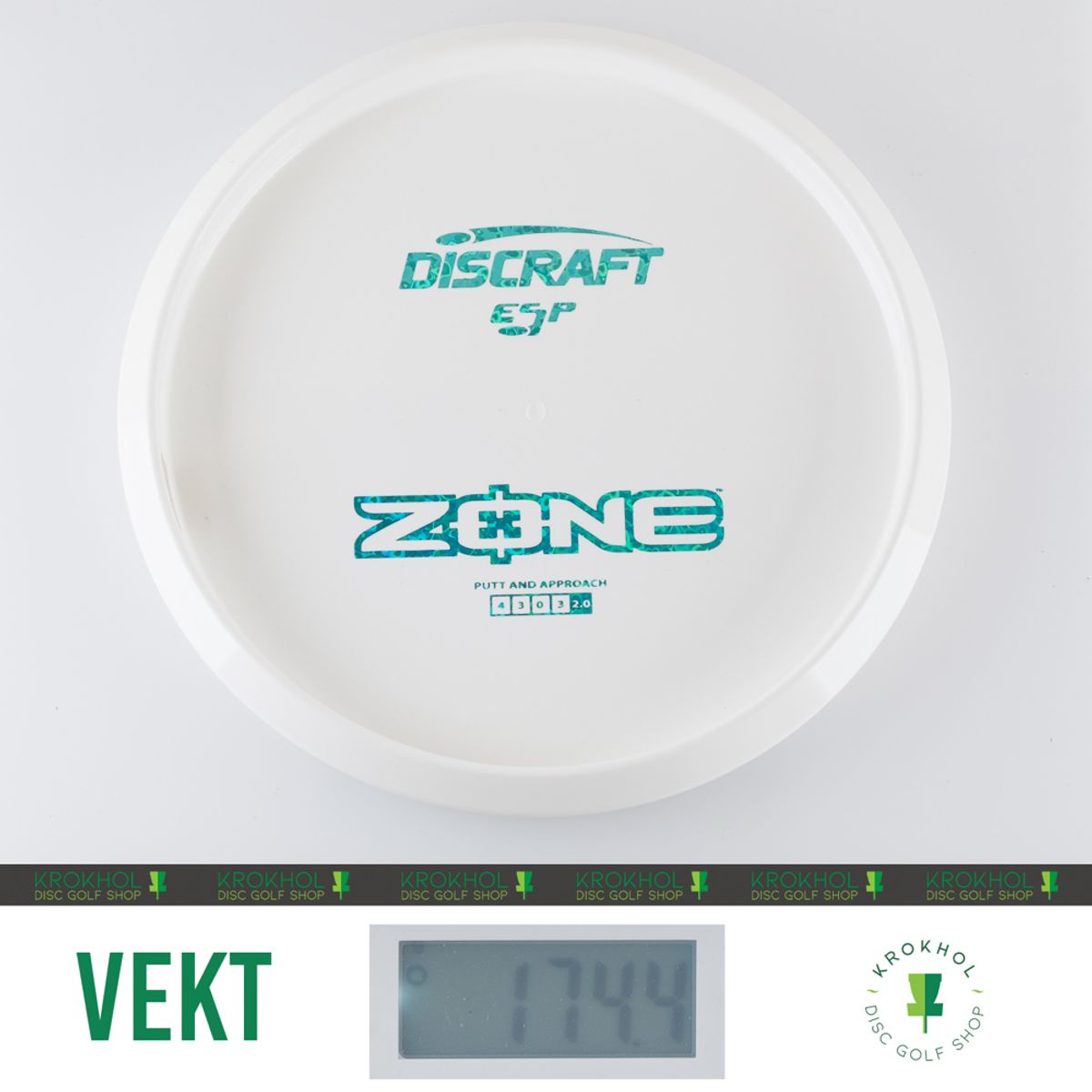 ESP Zone - Solid White Bottom Stamp