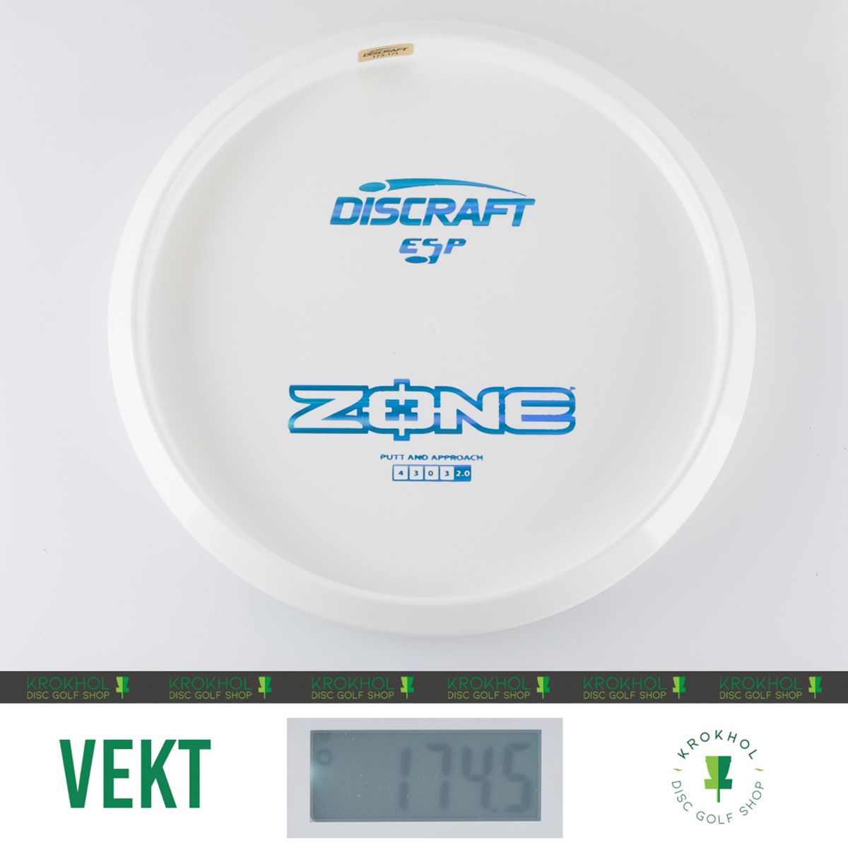 ESP Zone - Solid White Bottom Stamp