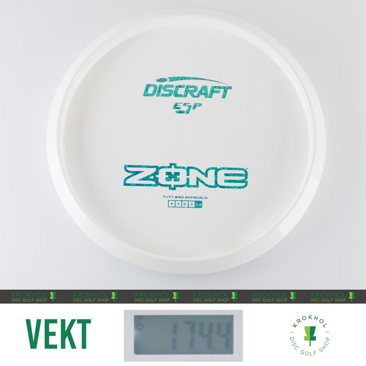 ESP Zone - Solid White Bottom Stamp