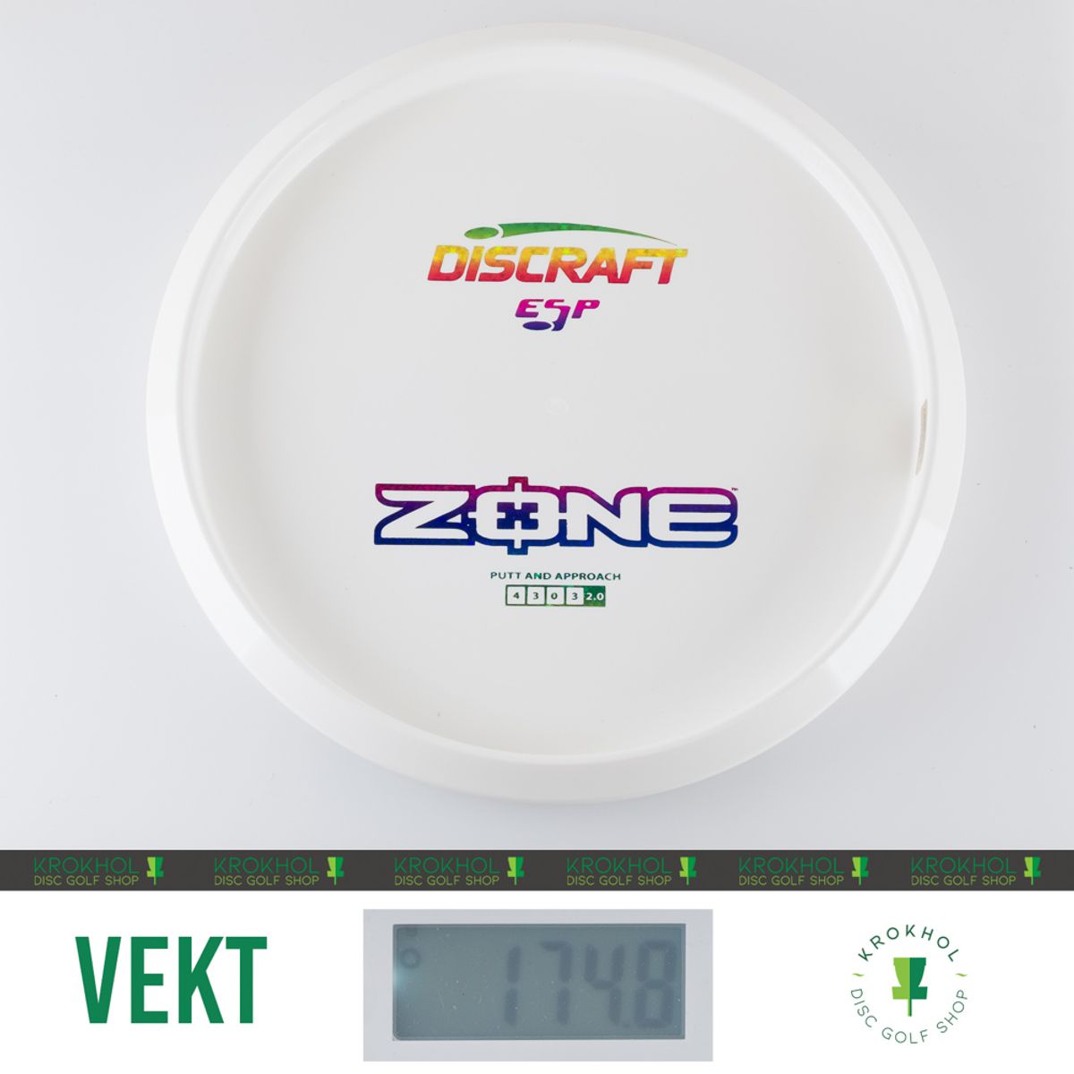 ESP Zone - Solid White Bottom Stamp