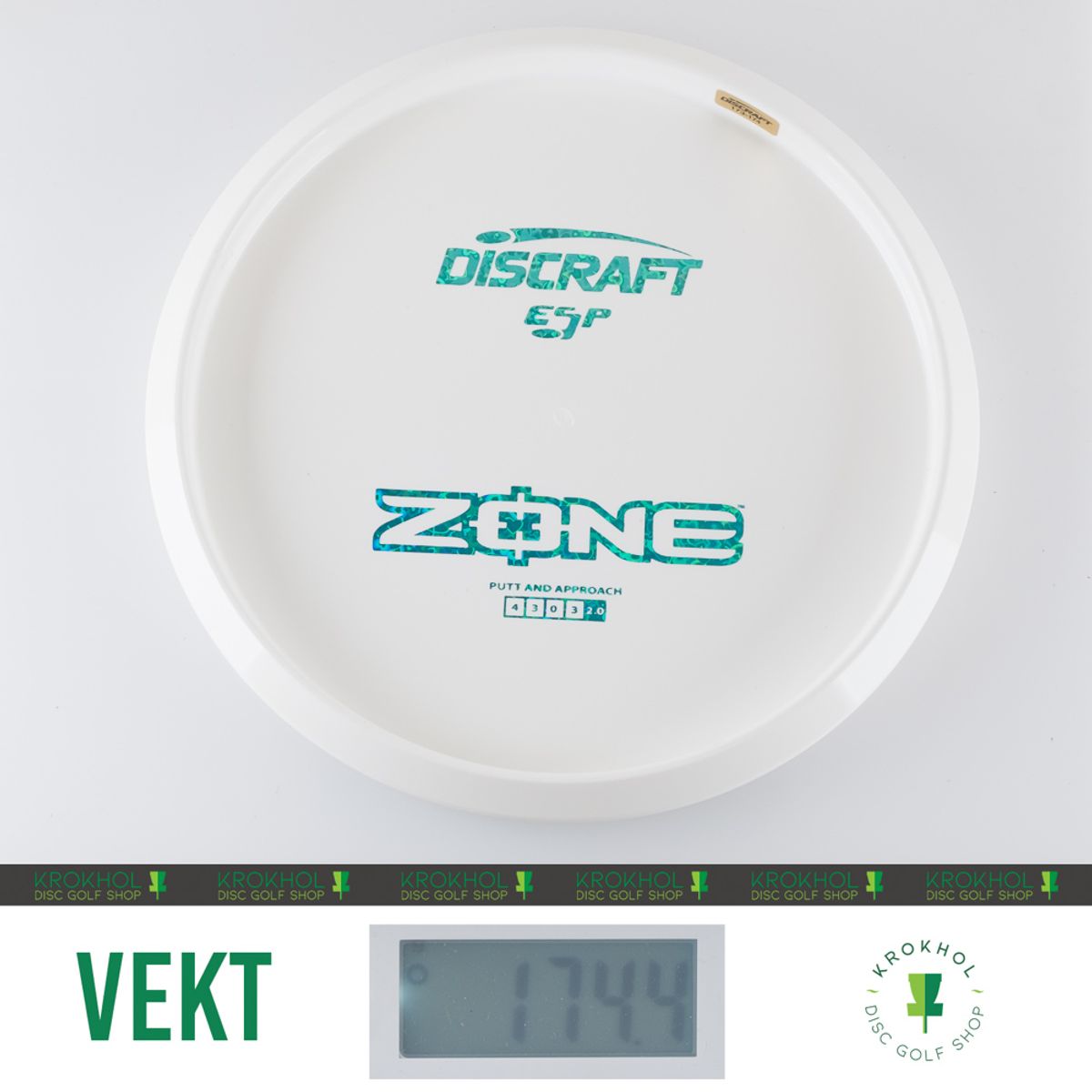 ESP Zone - Solid White Bottom Stamp