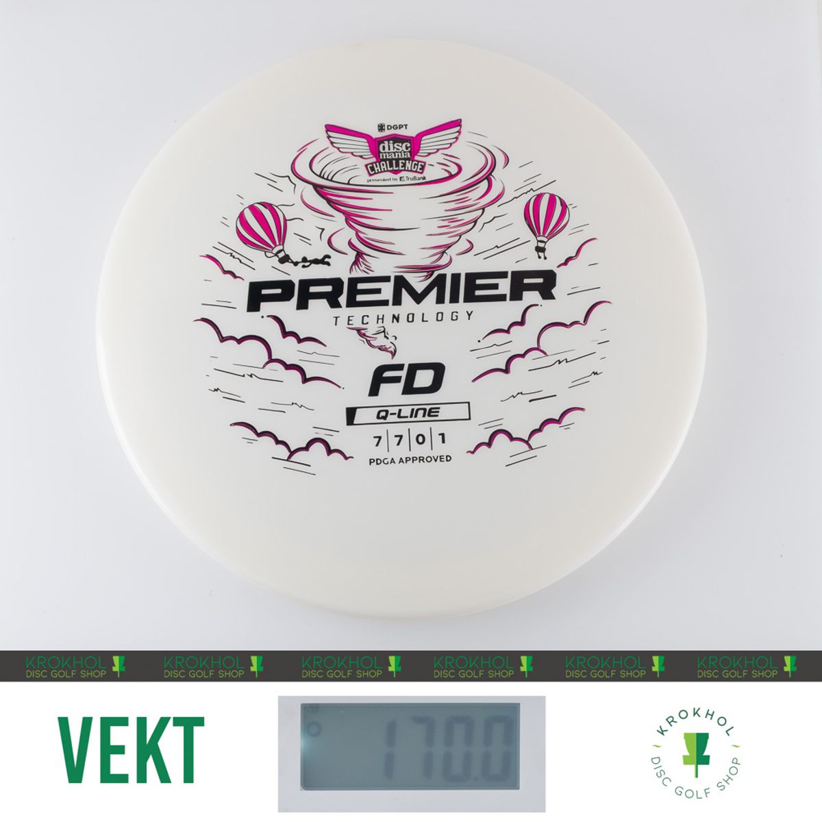 Q-Line Premier FD - Discmania Challenge Fundraiser
