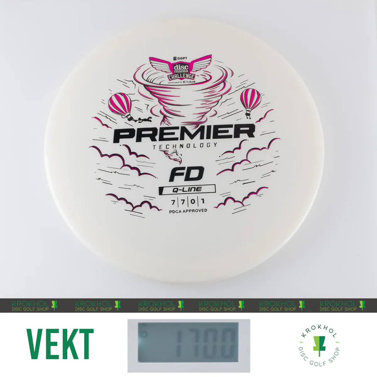 Q-Line Premier FD - Discmania Challenge Fundraiser