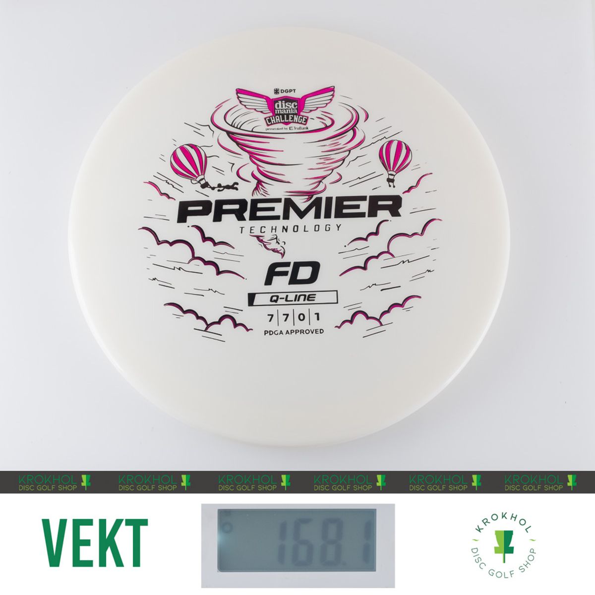 Q-Line Premier FD - Discmania Challenge Fundraiser