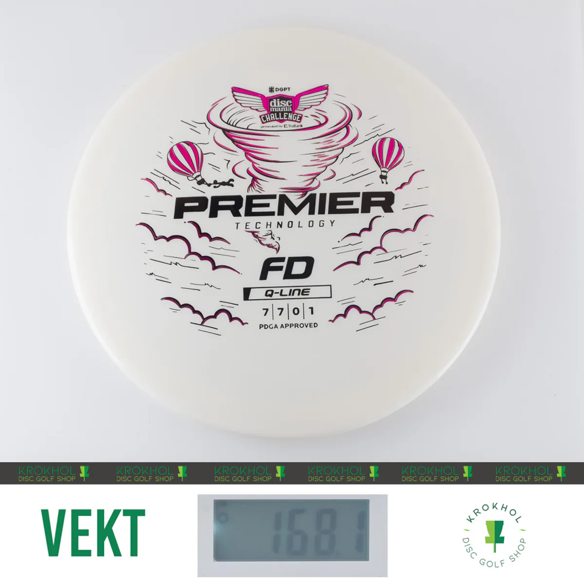 Q-Line Premier FD - Discmania Challenge Fundraiser