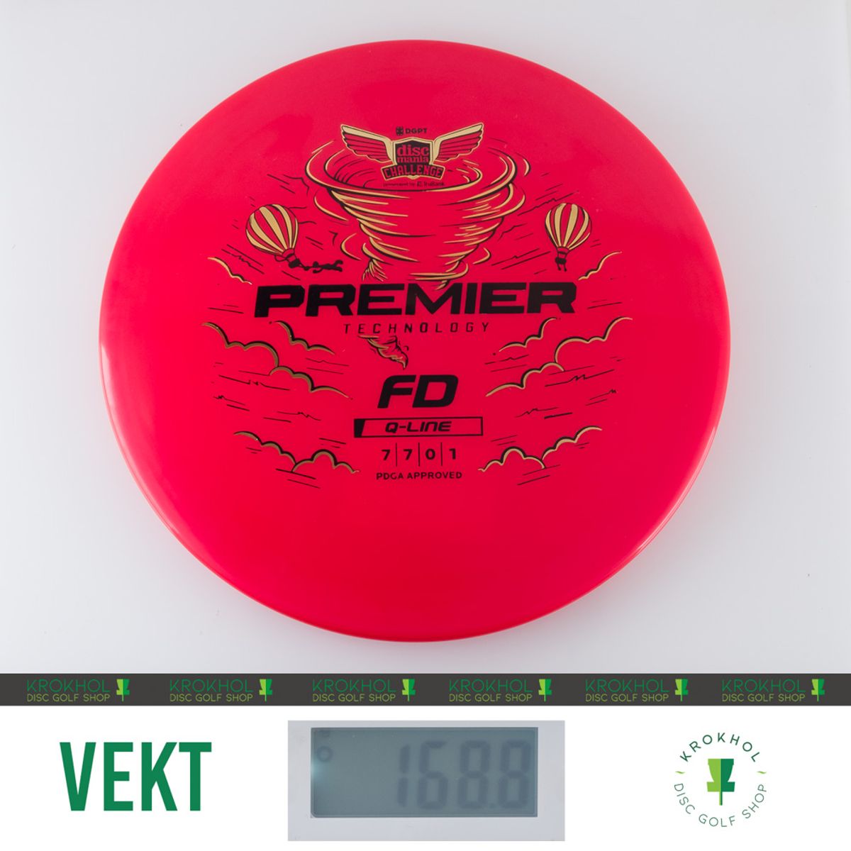 Q-Line Premier FD - Discmania Challenge Fundraiser