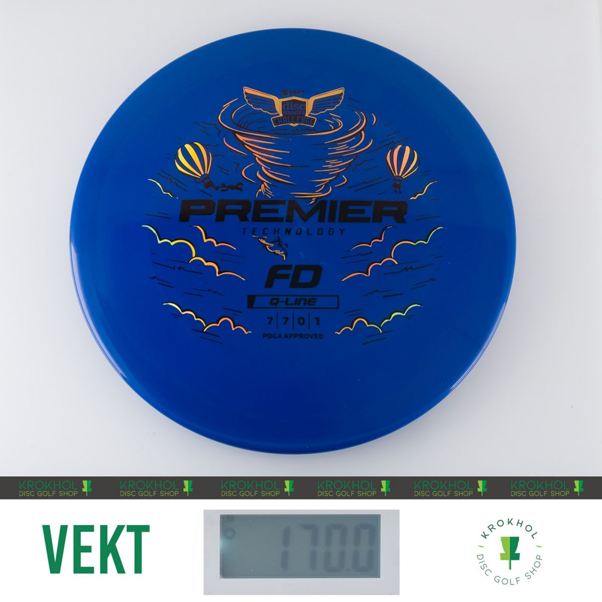 Q-Line Premier FD - Discmania Challenge Fundraiser