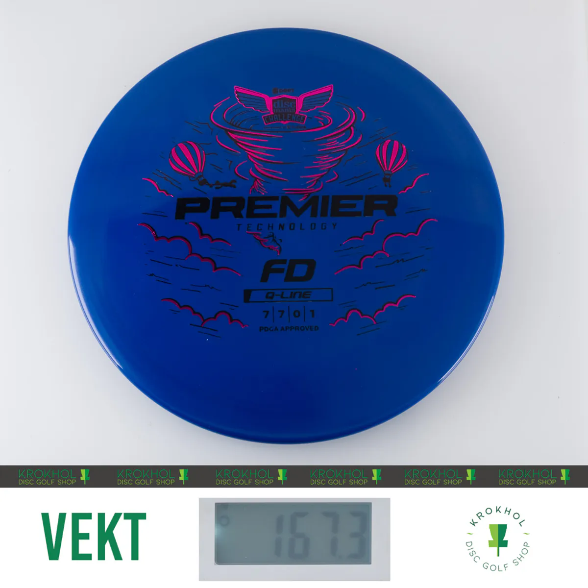 Q-Line Premier FD - Discmania Challenge Fundraiser