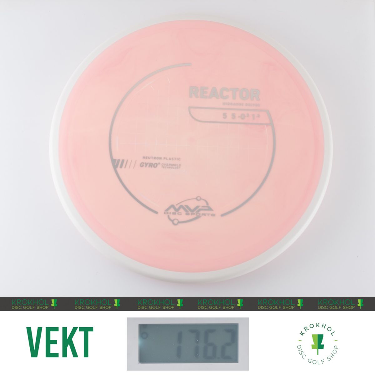 MVP Neutron Reactor Midrange | Krokhol DGS - Krokhol Disc Golf Shop