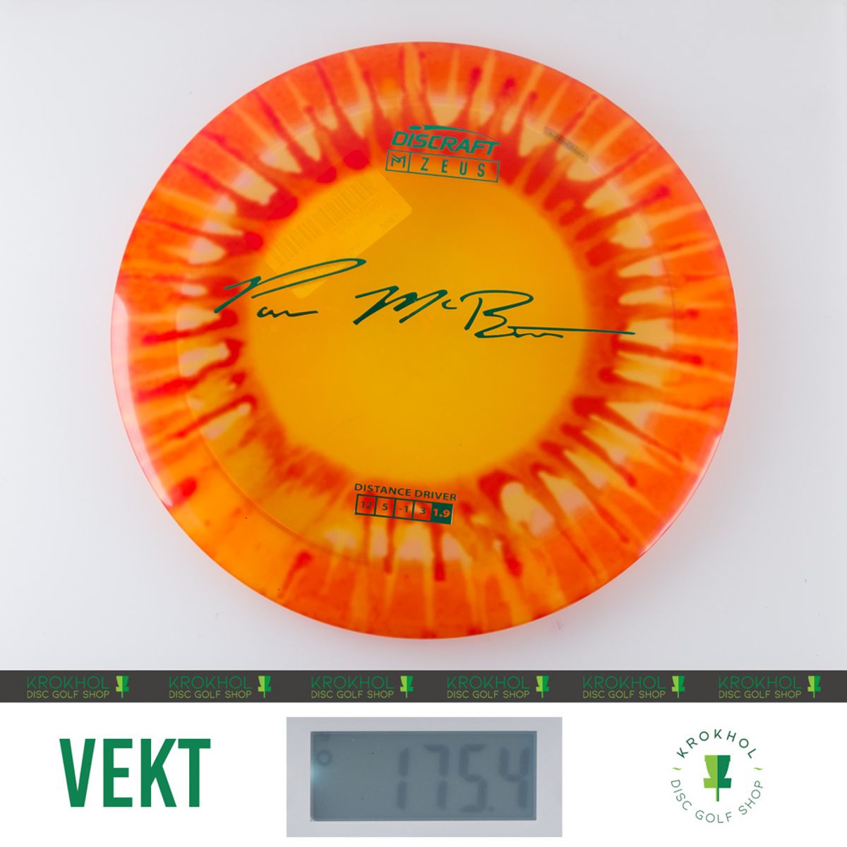 Z Line Fly Dye Zeus - Paul McBeth