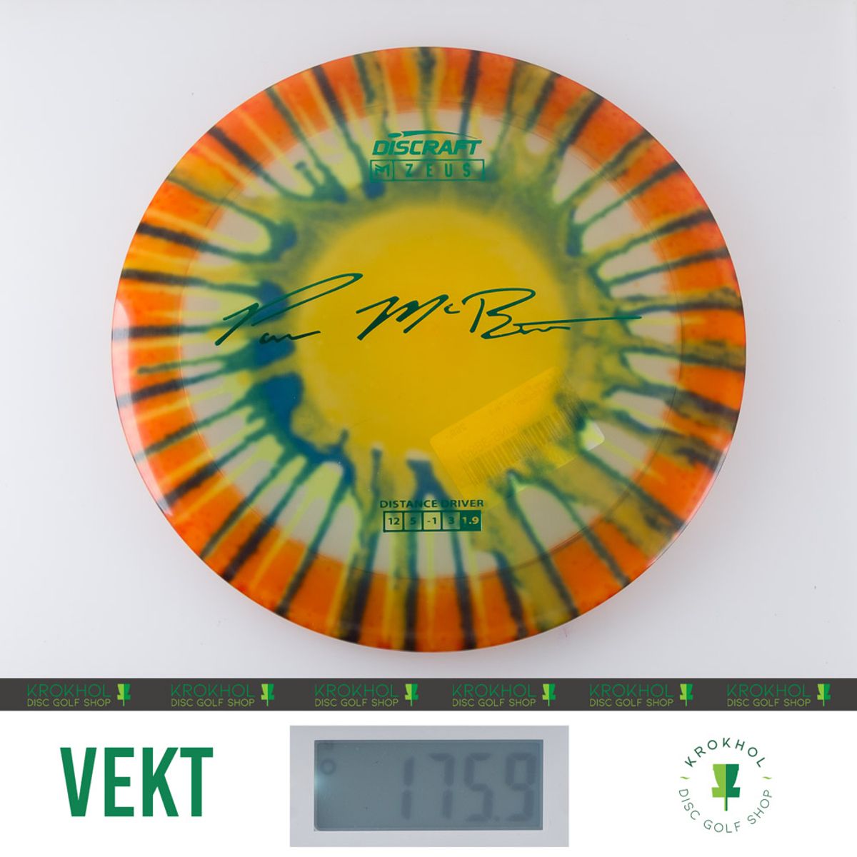 Z Line Fly Dye Zeus - Paul McBeth