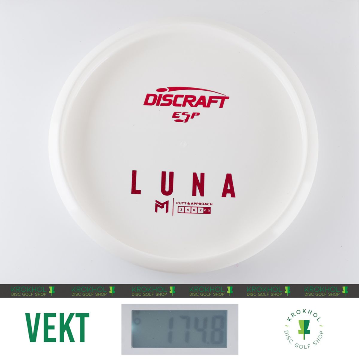 ESP Luna - Solid White Bottom Stamp