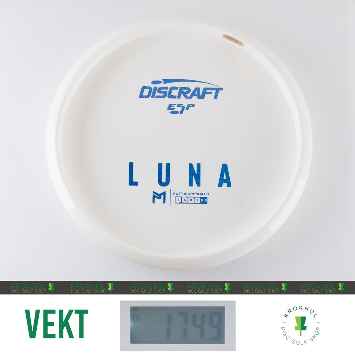 ESP Luna - Solid White Bottom Stamp