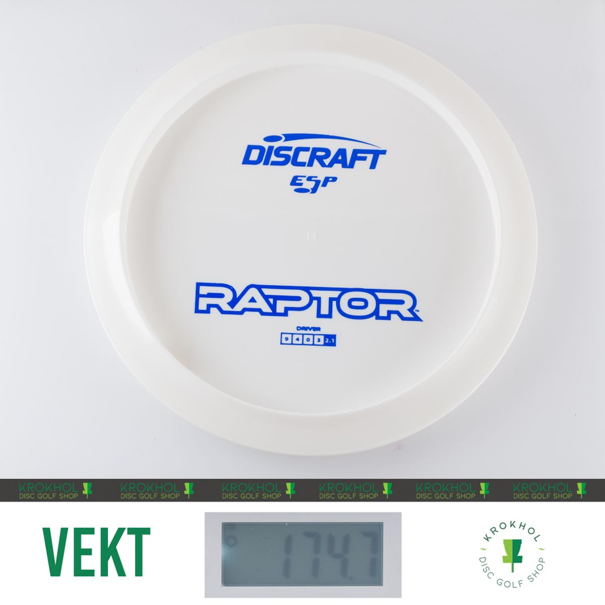 ESP Raptor - Solid White Bottom Stamp