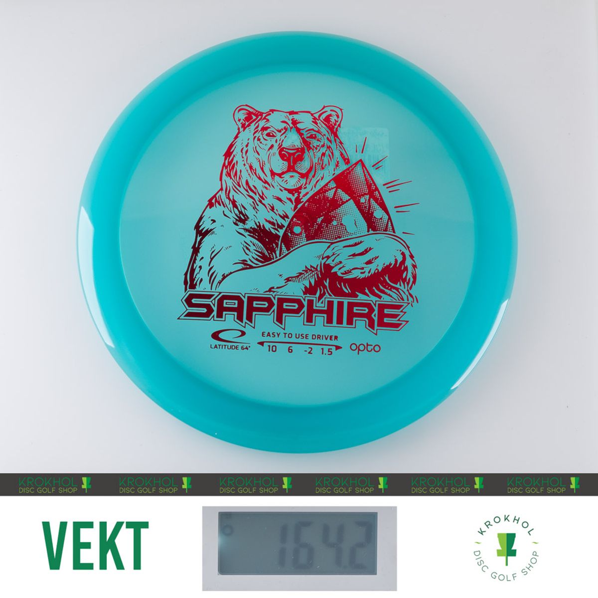 Latitude 64 Opto Sapphire - Distance Driver - Krokhol Disc Golf Shop