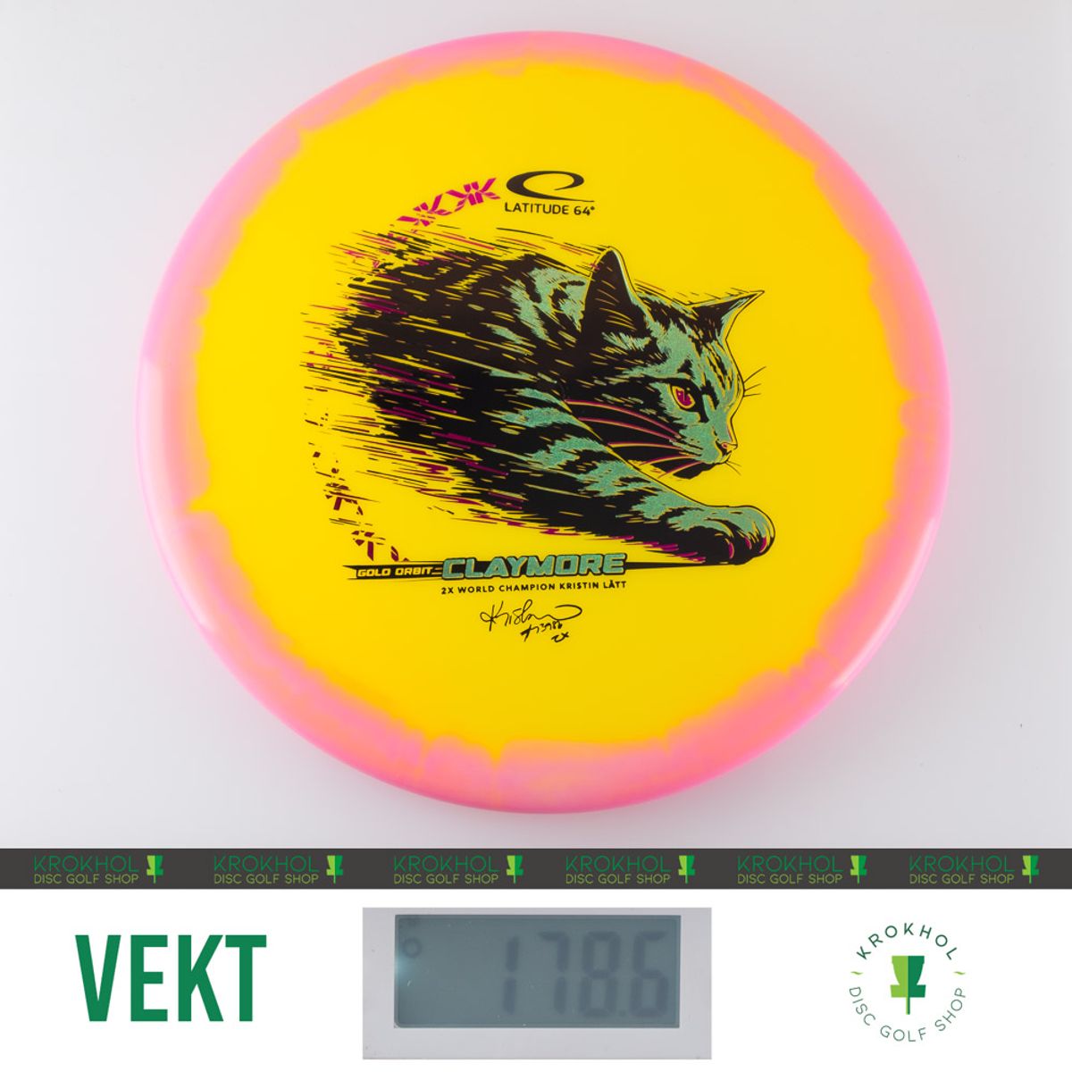 Gold Orbit Claymore - Kristin Lätt Team Series