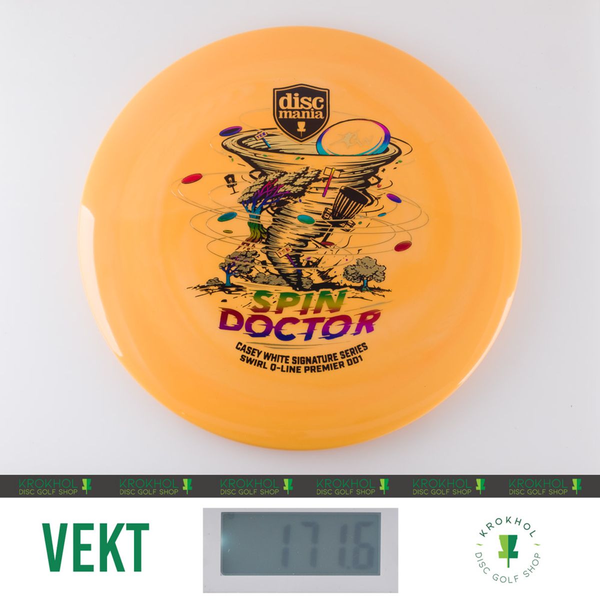 Q-Line Swirl Premier DD1 - Spin Doctor - Casey White Signature Series