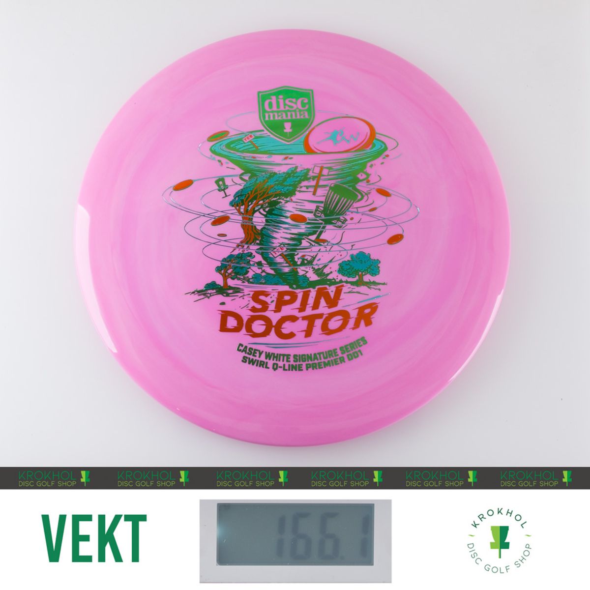 Q-Line Swirl Premier DD1 - Spin Doctor - Casey White Signature Series