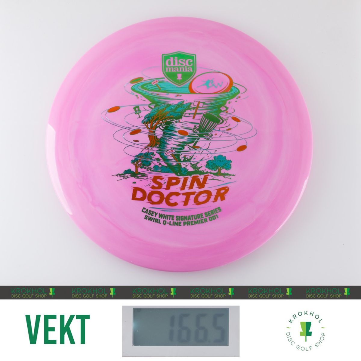 Q-Line Swirl Premier DD1 - Spin Doctor - Casey White Signature Series