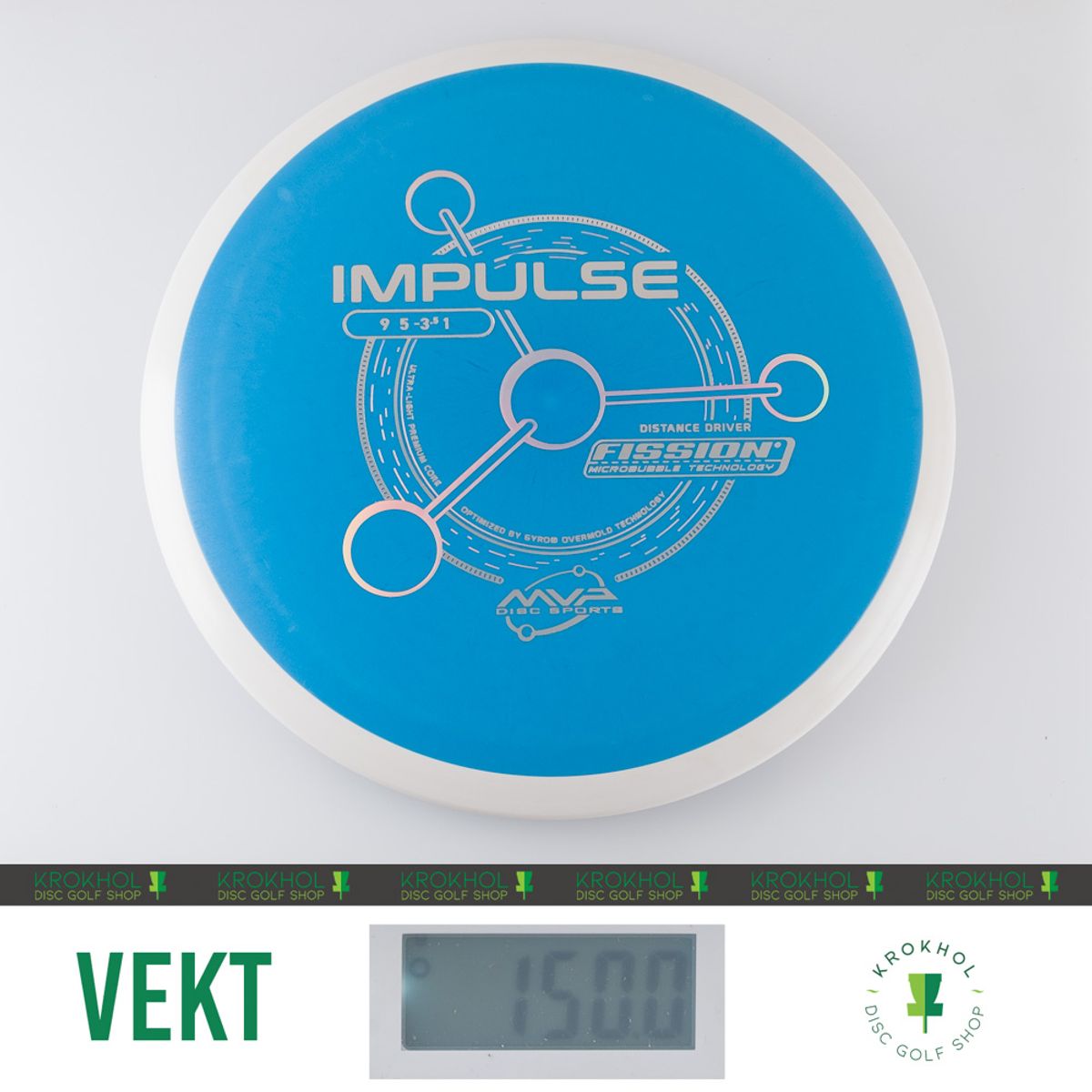 MVP Fission Impulse - Understabil driver - Krokhol Disc Golf Shop