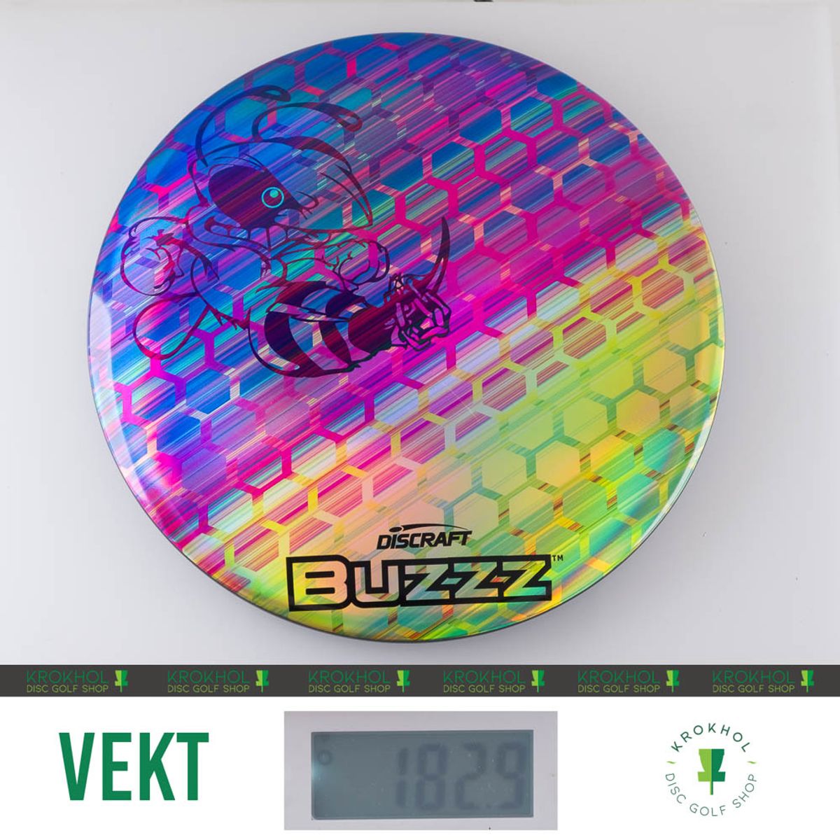 ESP Full Foil SuperColor Buzzz Honeycomb - Black Buzzz Stamp