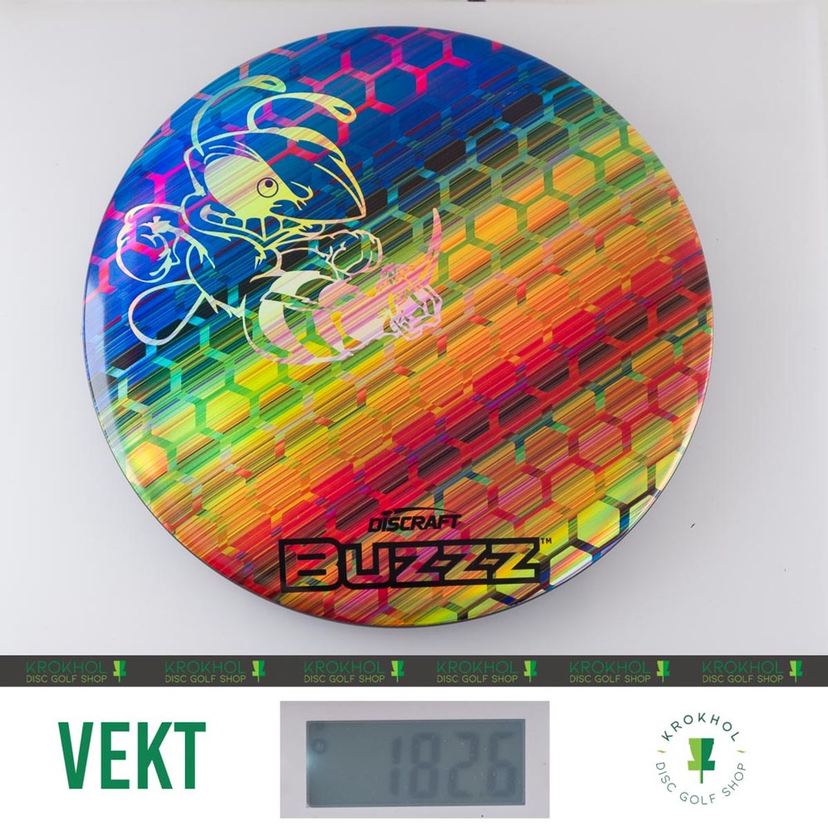 ESP Full Foil SuperColor Buzzz Honeycomb - Black Buzzz Stamp