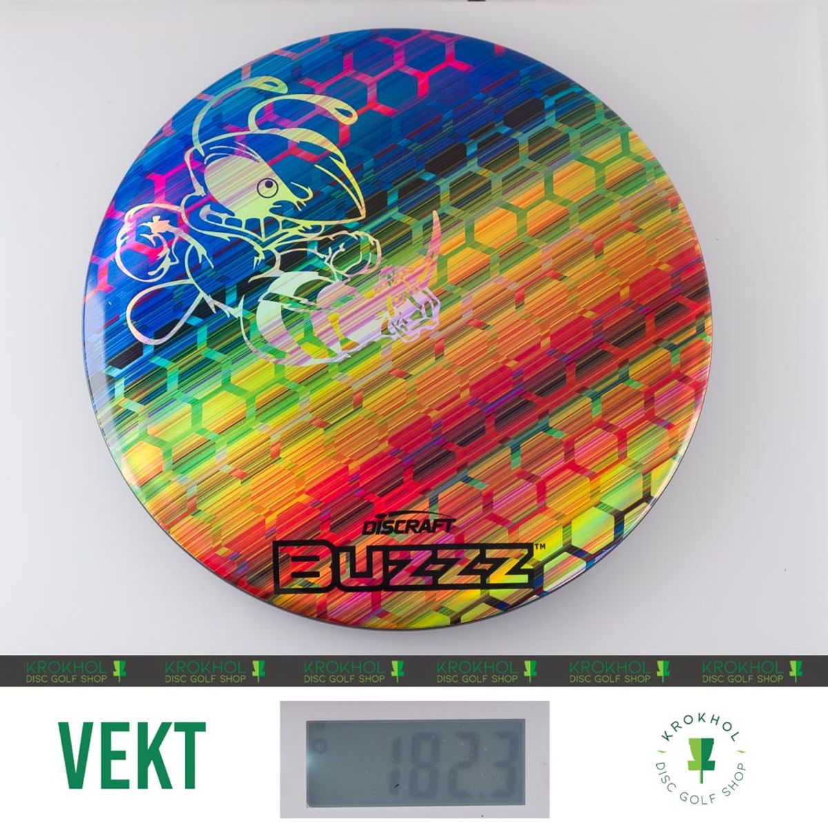 ESP Full Foil SuperColor Buzzz Honeycomb - Black Buzzz Stamp