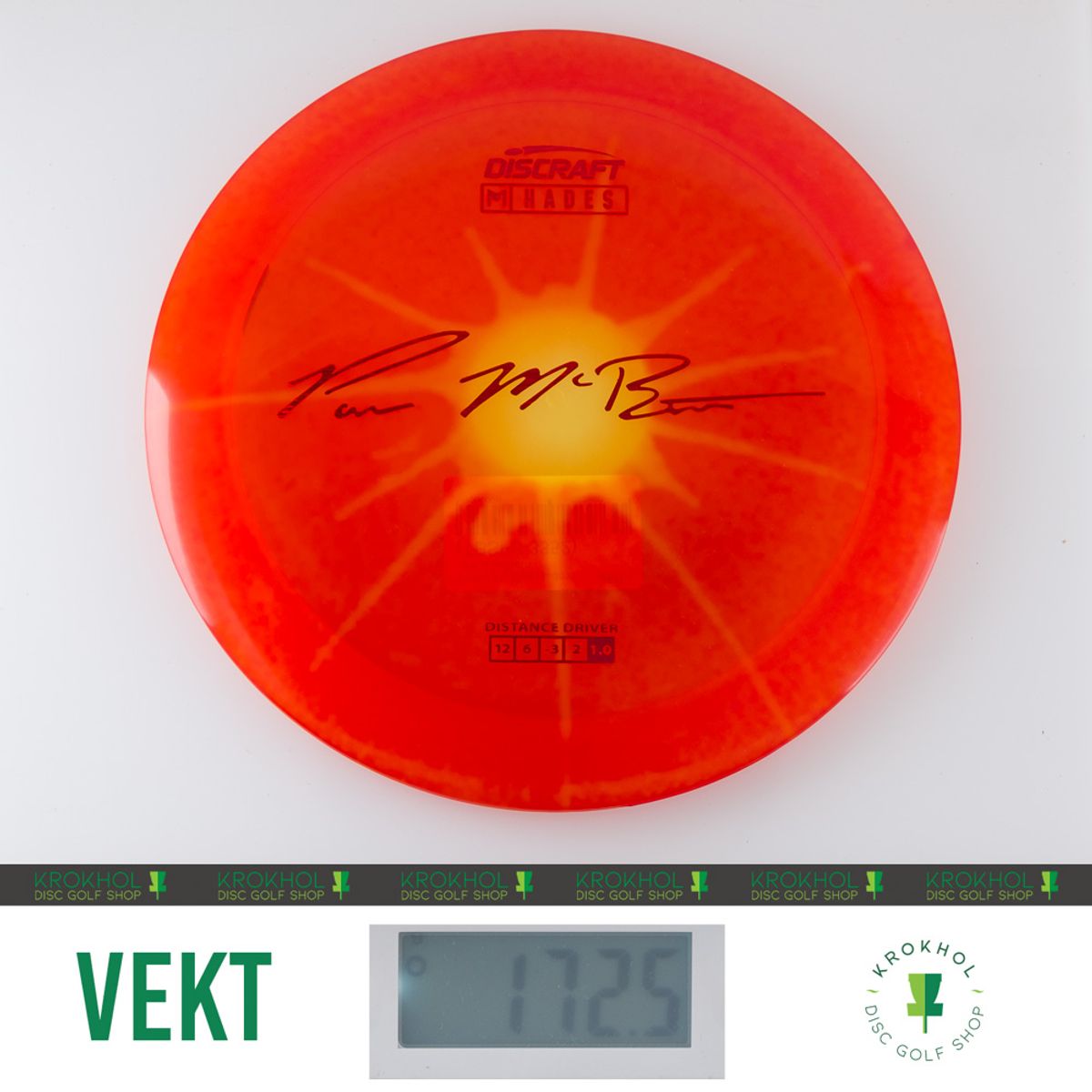 Paul McBeth Z Line Fly Dye Hades - Distance Driver - Krokhol Disc