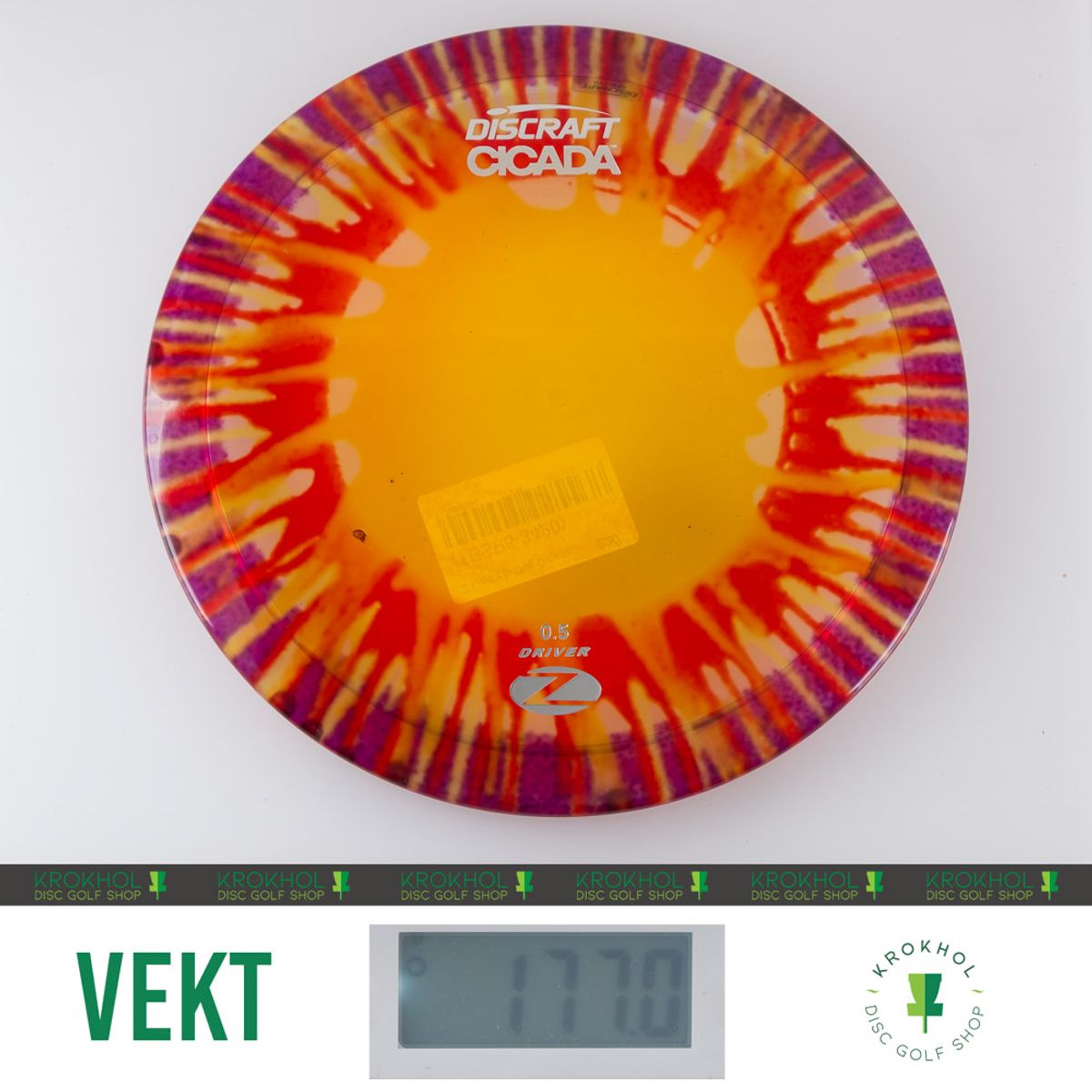 Discraft Z Line Fly Dye Cicada - Fairwaydriver - Krokhol Disc Golf