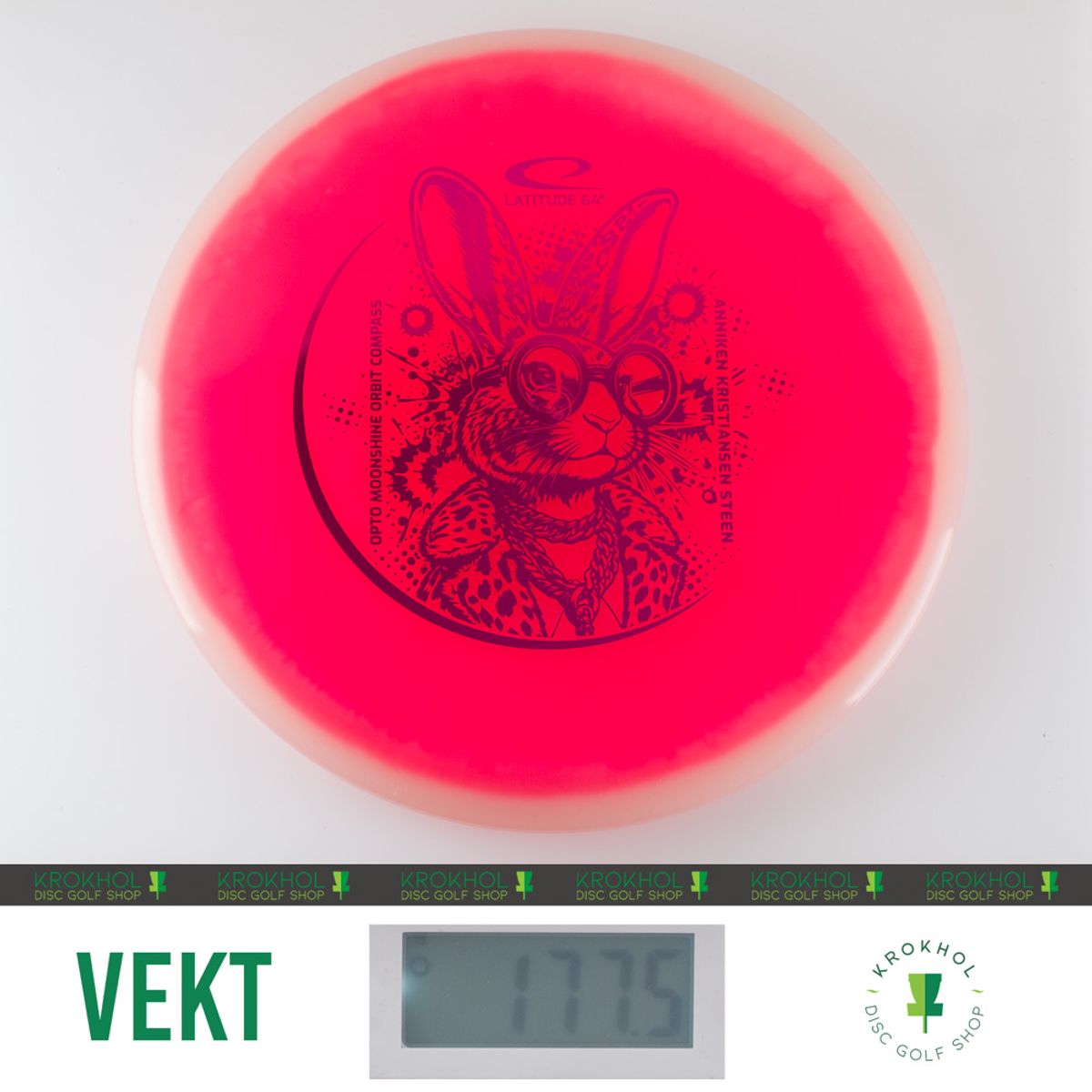 Opto Orbit Moonshine Glow Compass - Anniken K. Steen