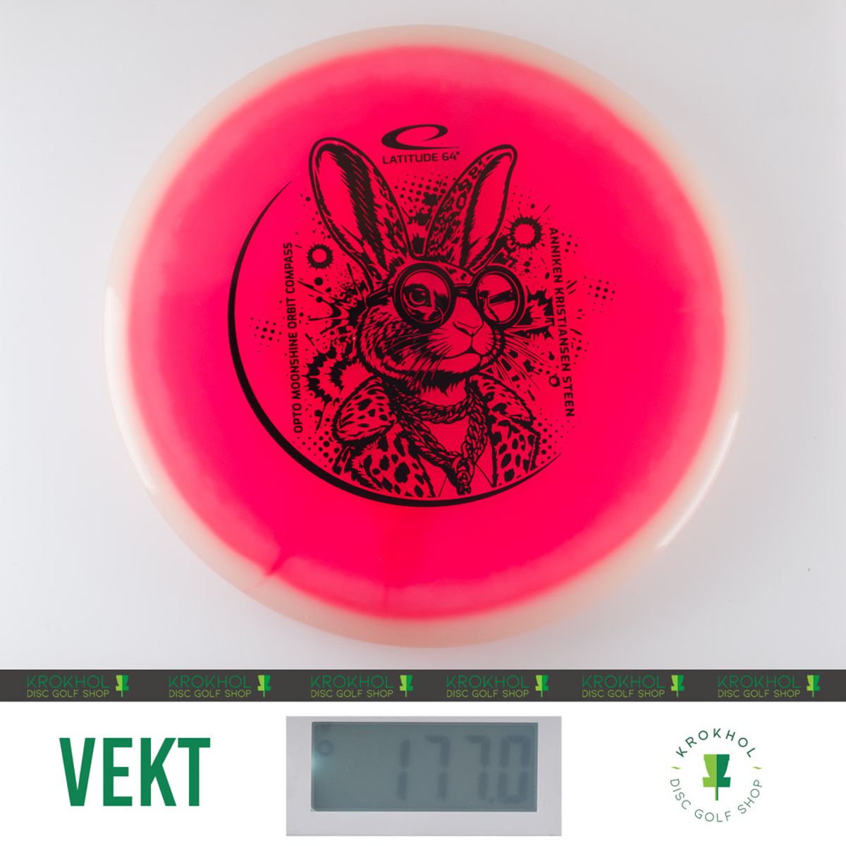 Opto Orbit Moonshine Glow Compass - Anniken K. Steen