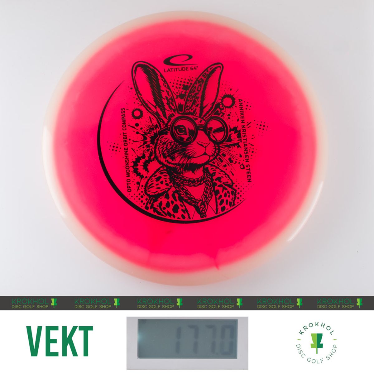 Opto Orbit Moonshine Glow Compass - Anniken K. Steen