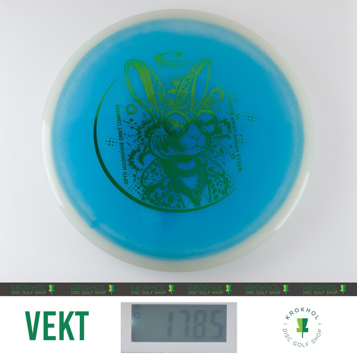 Opto Orbit Moonshine Glow Compass - Anniken K. Steen