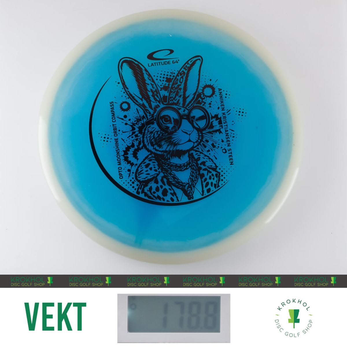 Opto Orbit Moonshine Glow Compass - Anniken K. Steen