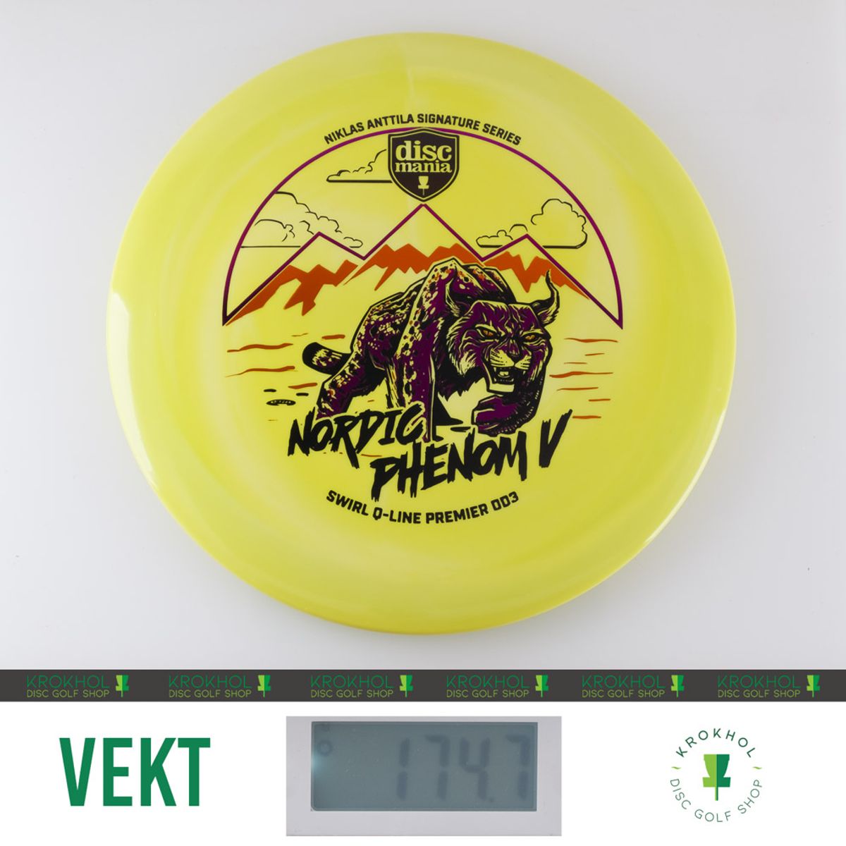 Swirl Q-Line Premier DD3 - Niklas Anttila Signature Series