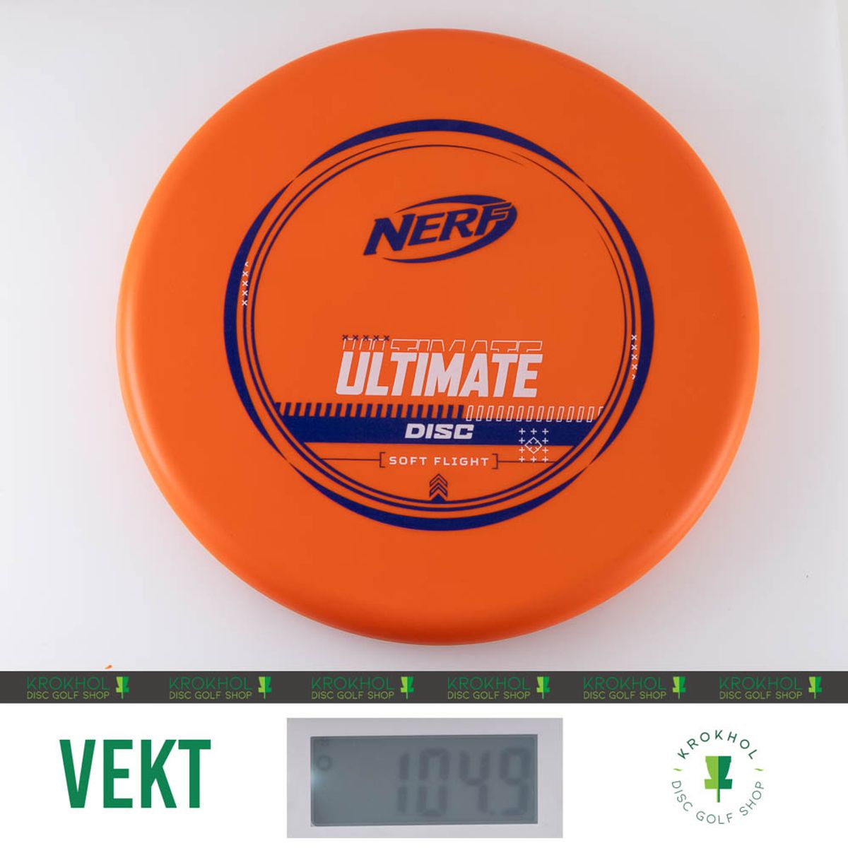 NERF Soft Flight Ultimate Disc