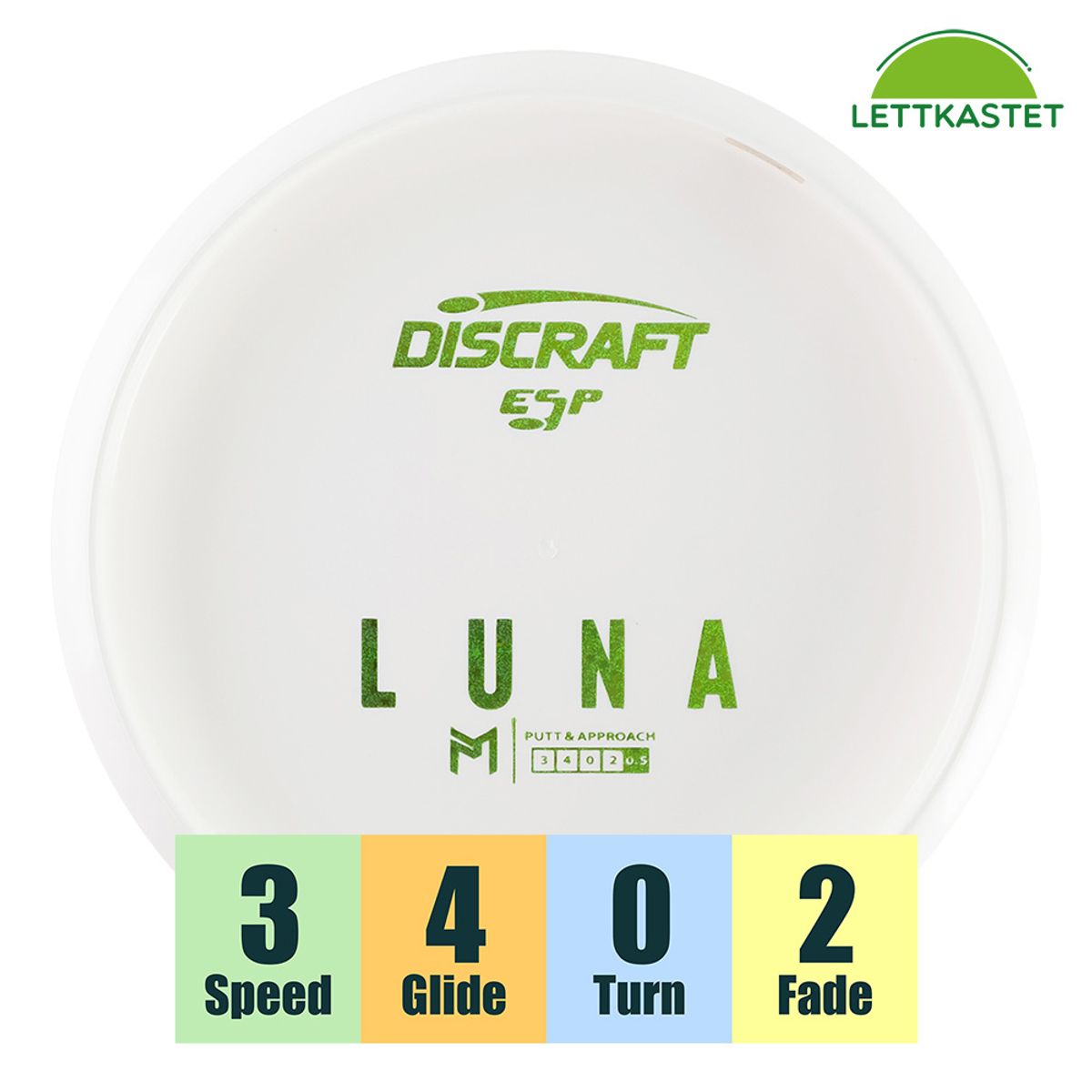 ESP Luna - Solid White Bottom Stamp